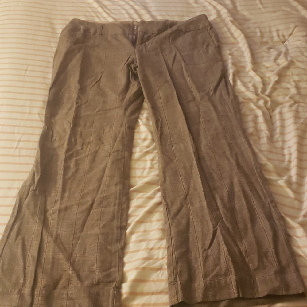 Gap Strecth Plaid Trousers